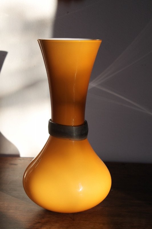 Salviati Murano Glass Vase-photo-1