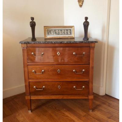 Commode De Style Louis XVI d'époque Directoire 