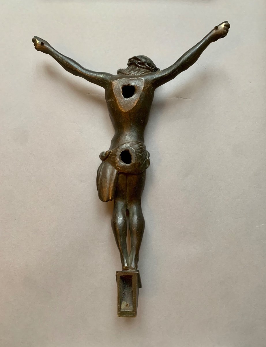 Grand Christ en Bronze XIXeme-photo-2