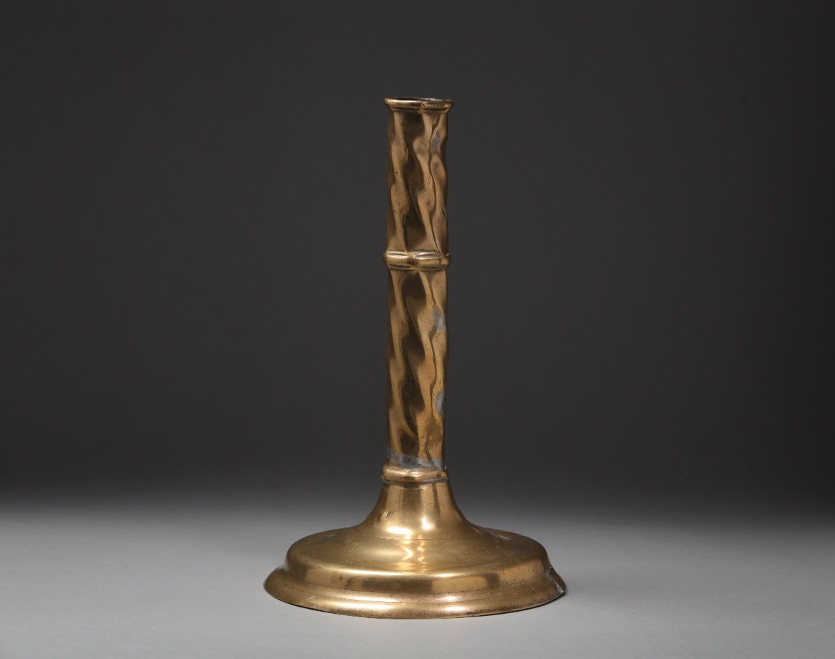 Rare Renaissance Candlestick (16th C.)-photo-3
