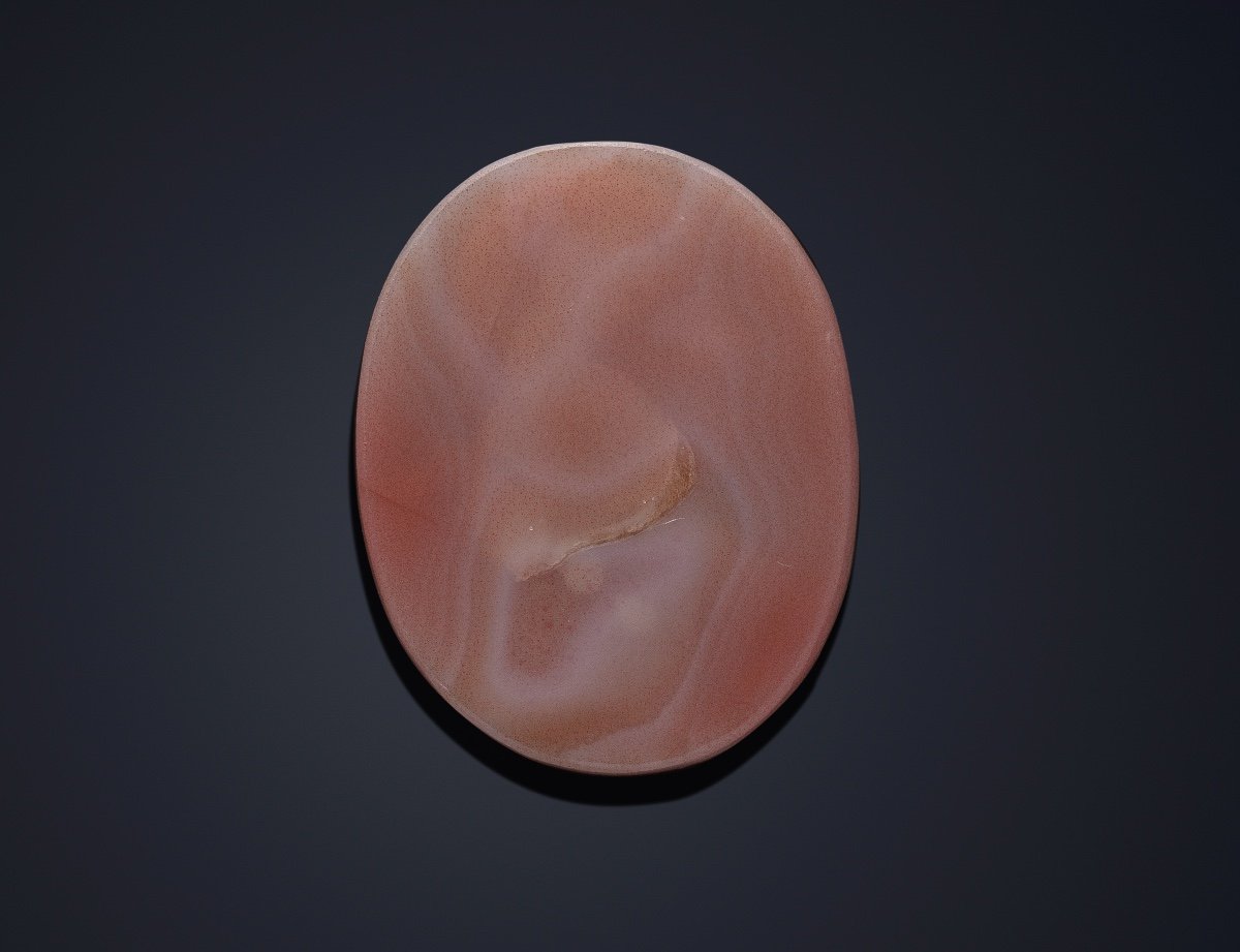 Spanish Royal Agate Cameo, Portrait Of Ferdinand Prince Of Asturias-photo-5