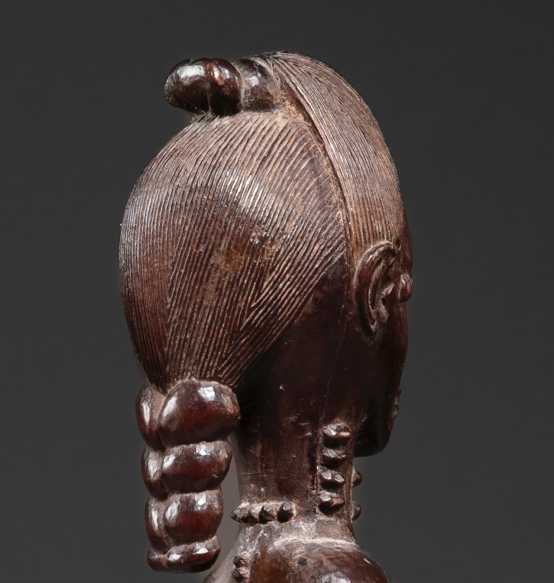 statuette féminine Baoule, Côte d'Ivoire