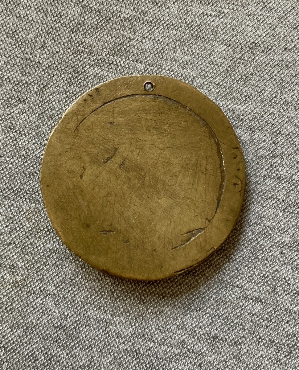 Unpublished Renaissance Medal, Bust Of A Clergyman-photo-2