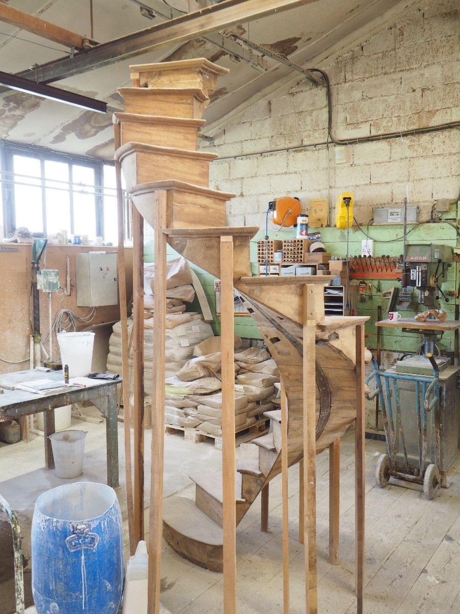 Escalier en colimaçon à noyau creux-photo-4