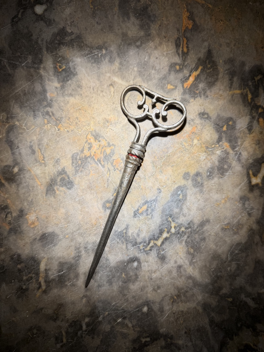 Poinçon de brodeuse - XVIIIe siècle 18e-photo-2