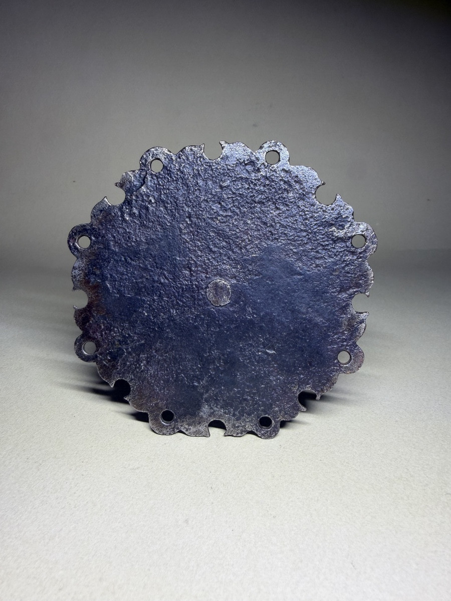 Bougeoir en fer forgé -  XVIIIe siècle 18e-photo-3