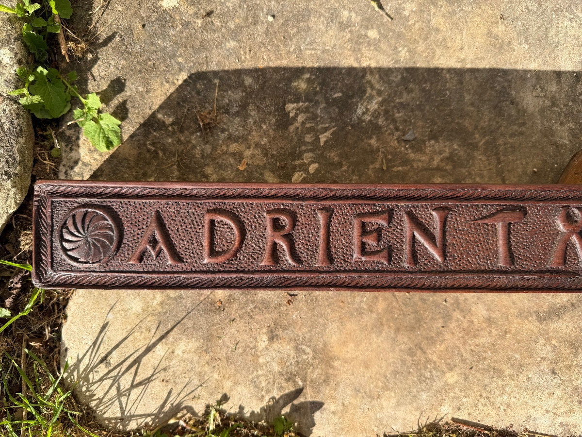 Patronymic Jointer Plane - Folk Art - 19th Century-photo-3