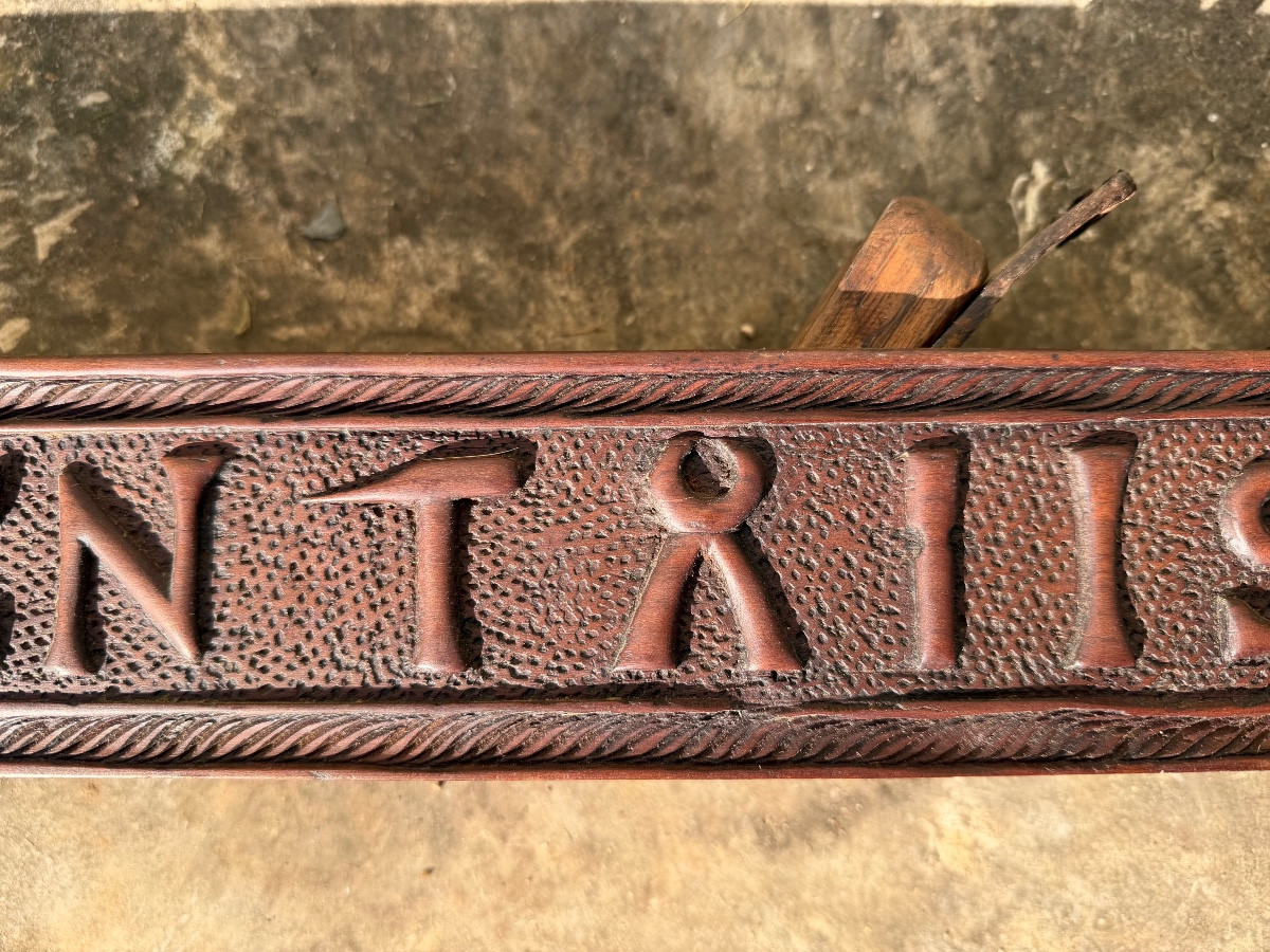 Patronymic Jointer Plane - Folk Art - 19th Century-photo-4
