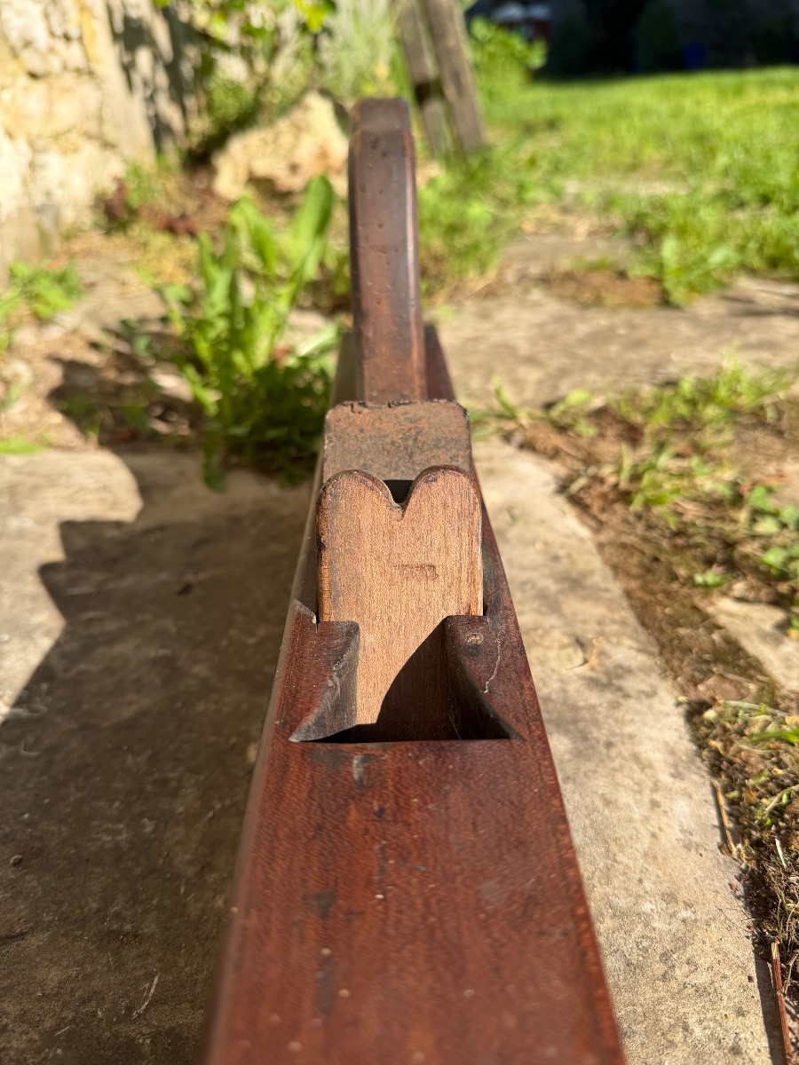 Patronymic Jointer Plane - Folk Art - 19th Century-photo-3