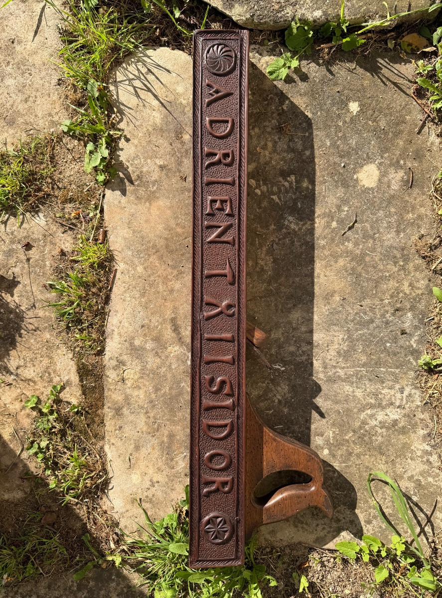 Patronymic Jointer Plane - Folk Art - 19th Century