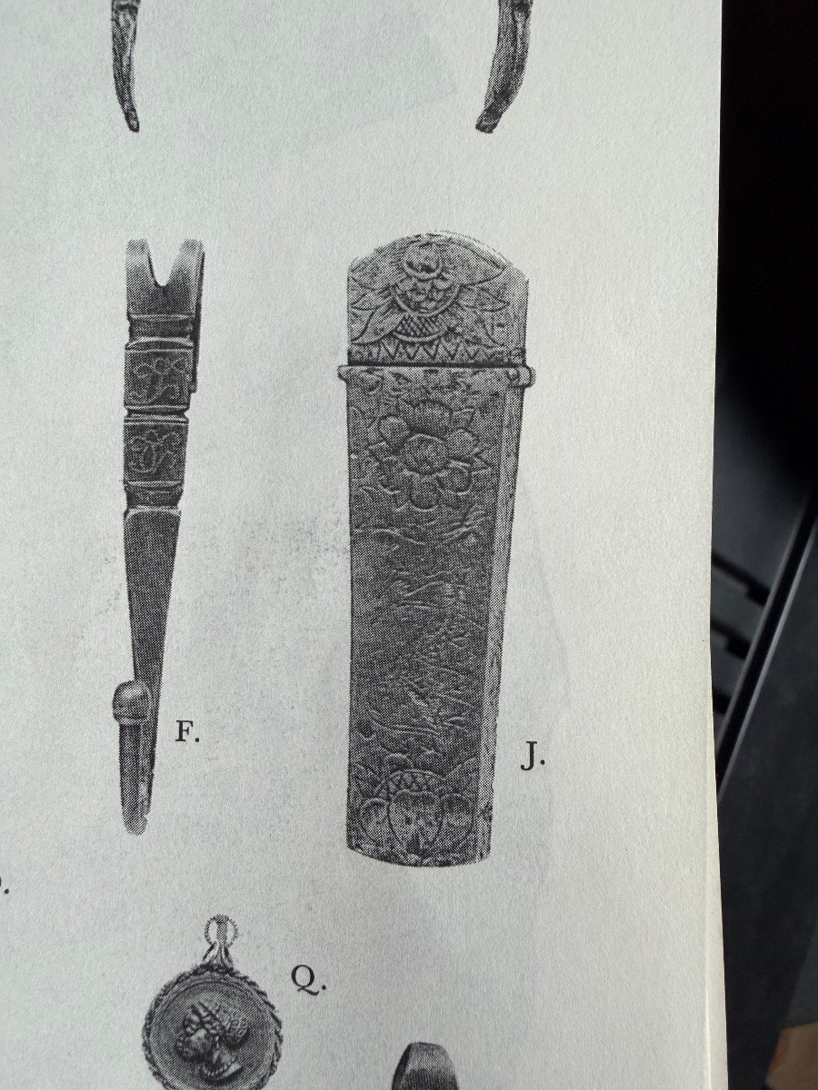 Perfume Flask Case (?) In Wrought Iron - 17th Century-photo-2