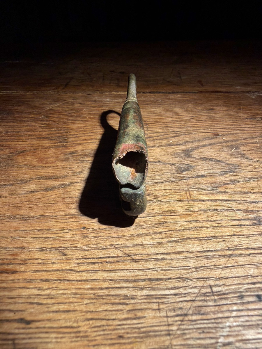 Bronze Key - Early Gothic - 13th Century-photo-2