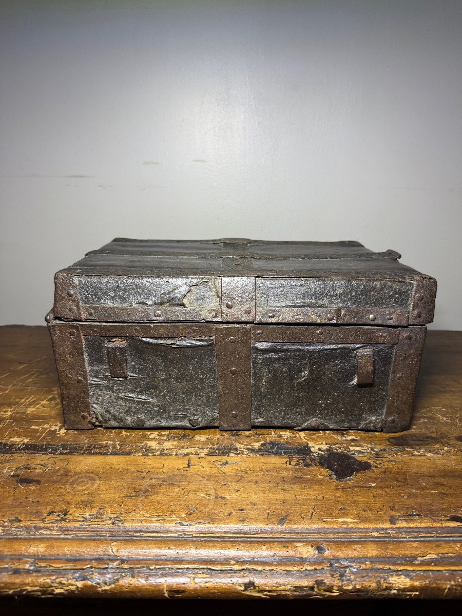 Coffret d'époque gothique dit de messager - XVe siècle 15e-photo-2