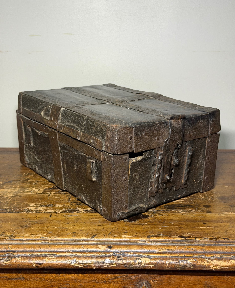 Coffret d'époque gothique dit de messager - XVe siècle 15e