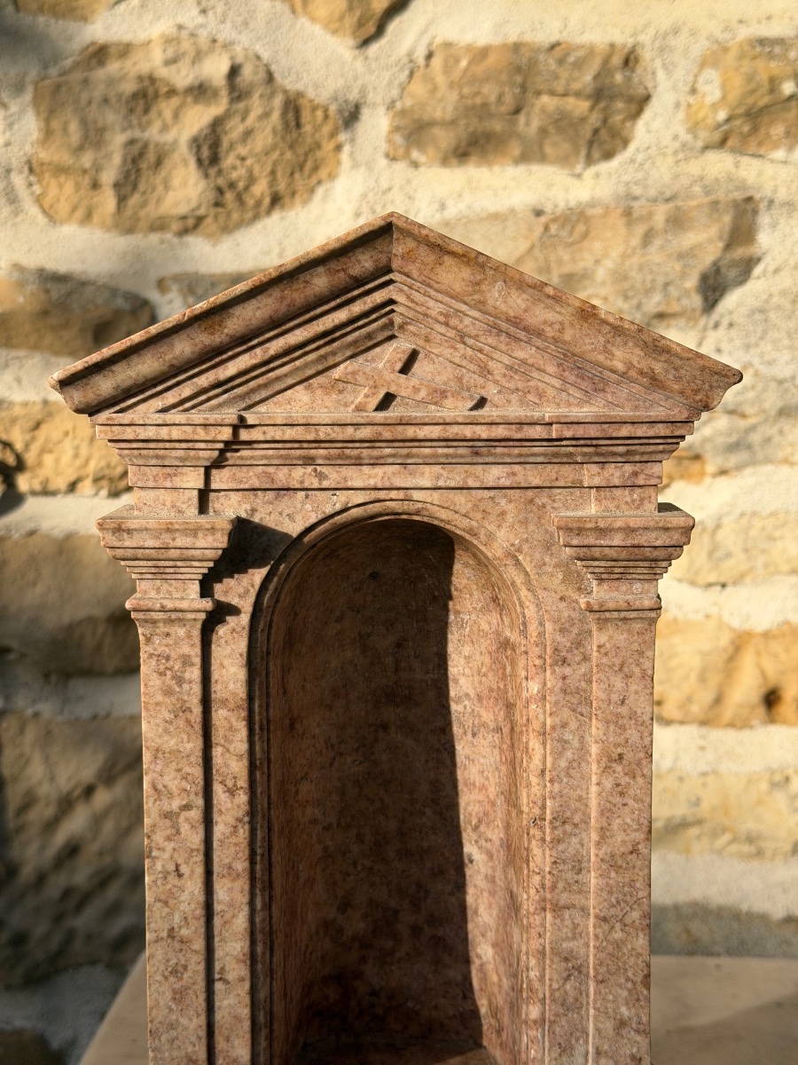 Souvenir du Grand tour - Niche de style néo classique - XIXe siècle 19e-photo-1