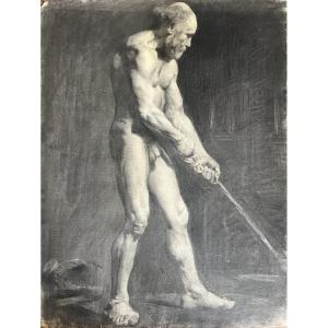 Académie d’homme, école Française - XIXe siècle 19e