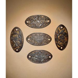 Eléments d'harnachement d'armure de cheval - XVIe siècle 16e