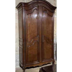Armoire buffet Bordelaise 18e en acajou massif 