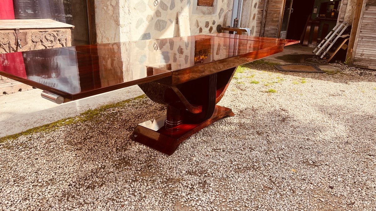 Art Deco Dining Table Indian Rosewood-photo-4