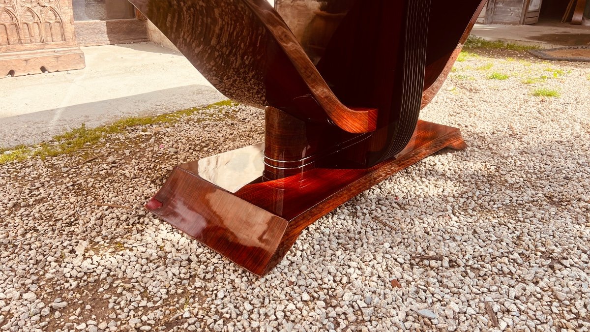 Art Deco Dining Table Indian Rosewood-photo-1