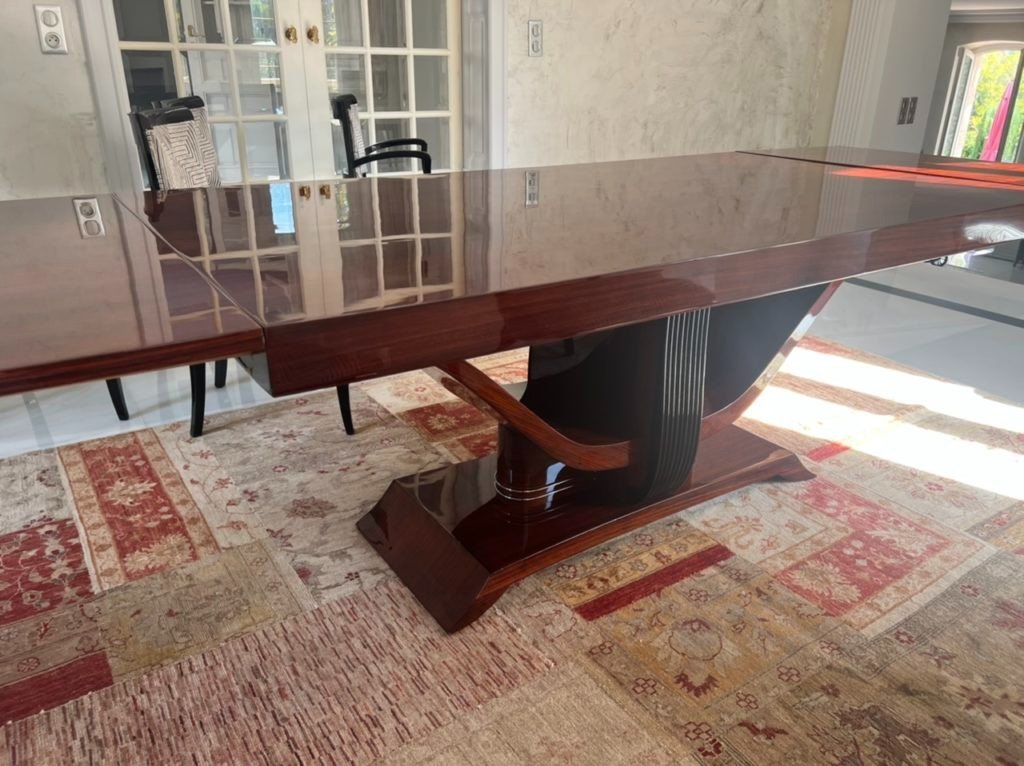 Art Deco Dining Table Indian Rosewood