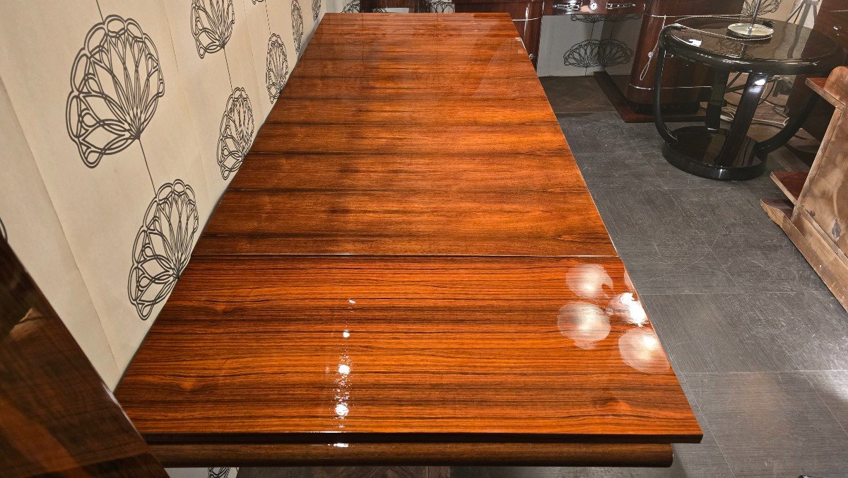 Table De Salle à Manger Art Deco Palissandre De Rio -photo-1