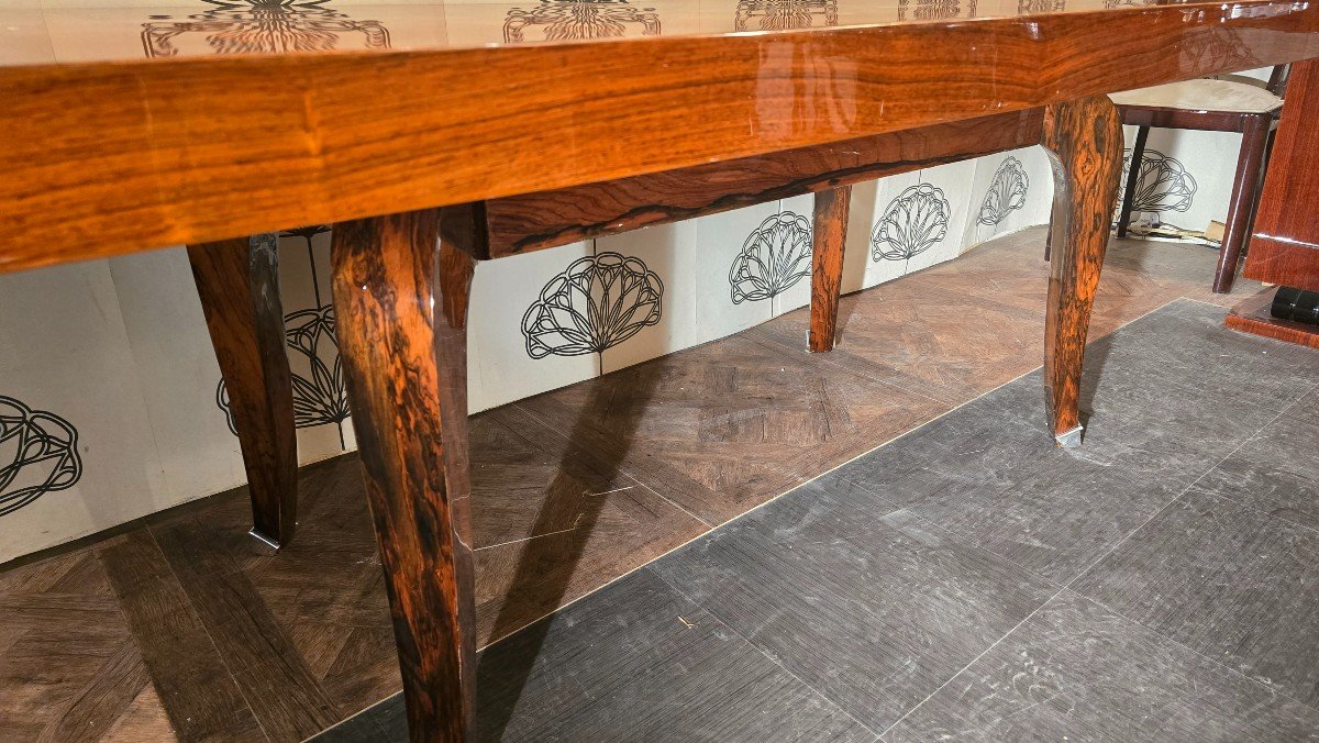 Table De Salle à Manger Art Deco Palissandre De Rio -photo-2