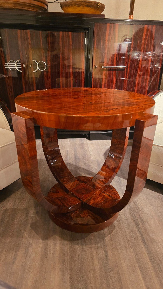 Art Deco Coffee Table In Rio Rosewood -photo-5