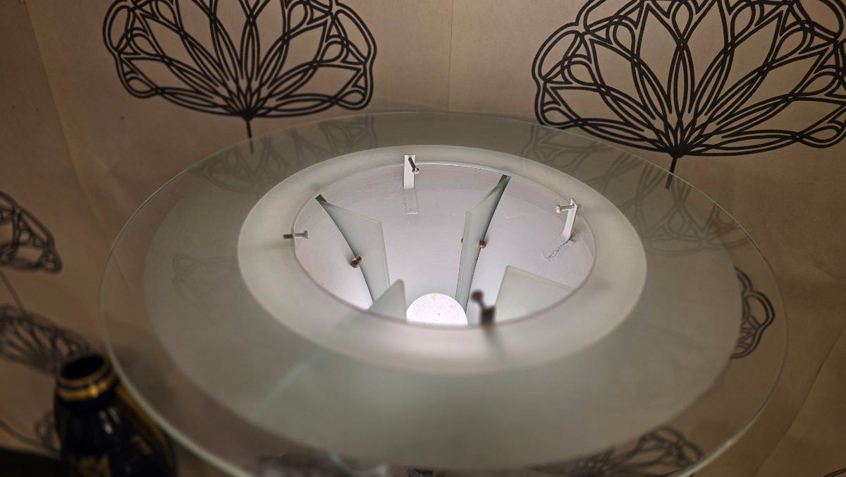 Art Deco 1930 Petitot Floor Lamp (pair)-photo-3