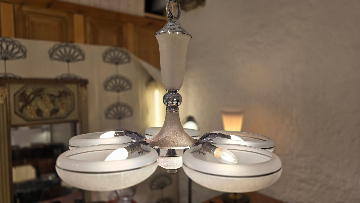 Art Deco Chandelier -photo-2