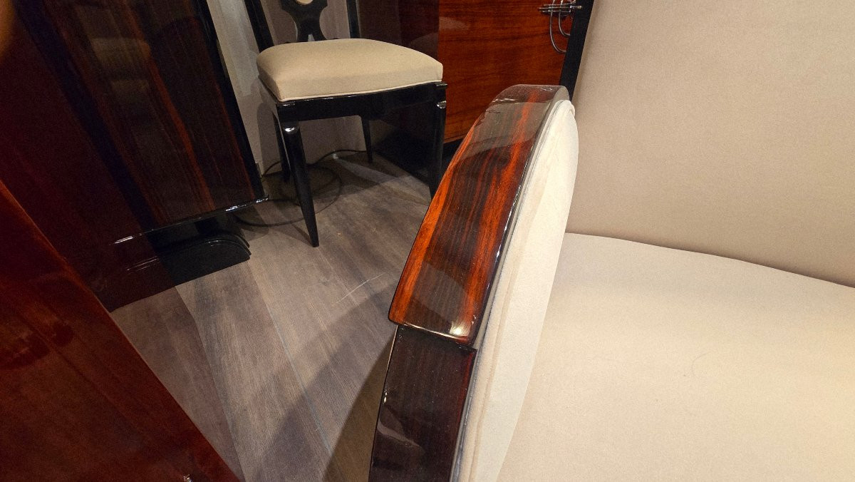 Art Deco Club Lounge In Macassar Ebony-photo-1