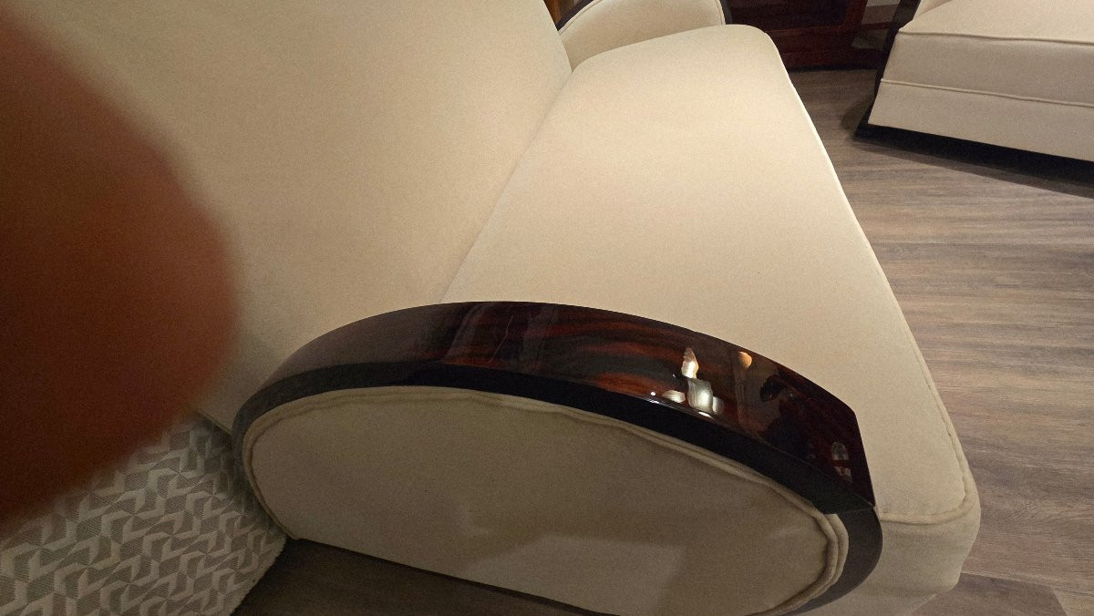 Art Deco Club Lounge In Macassar Ebony-photo-7