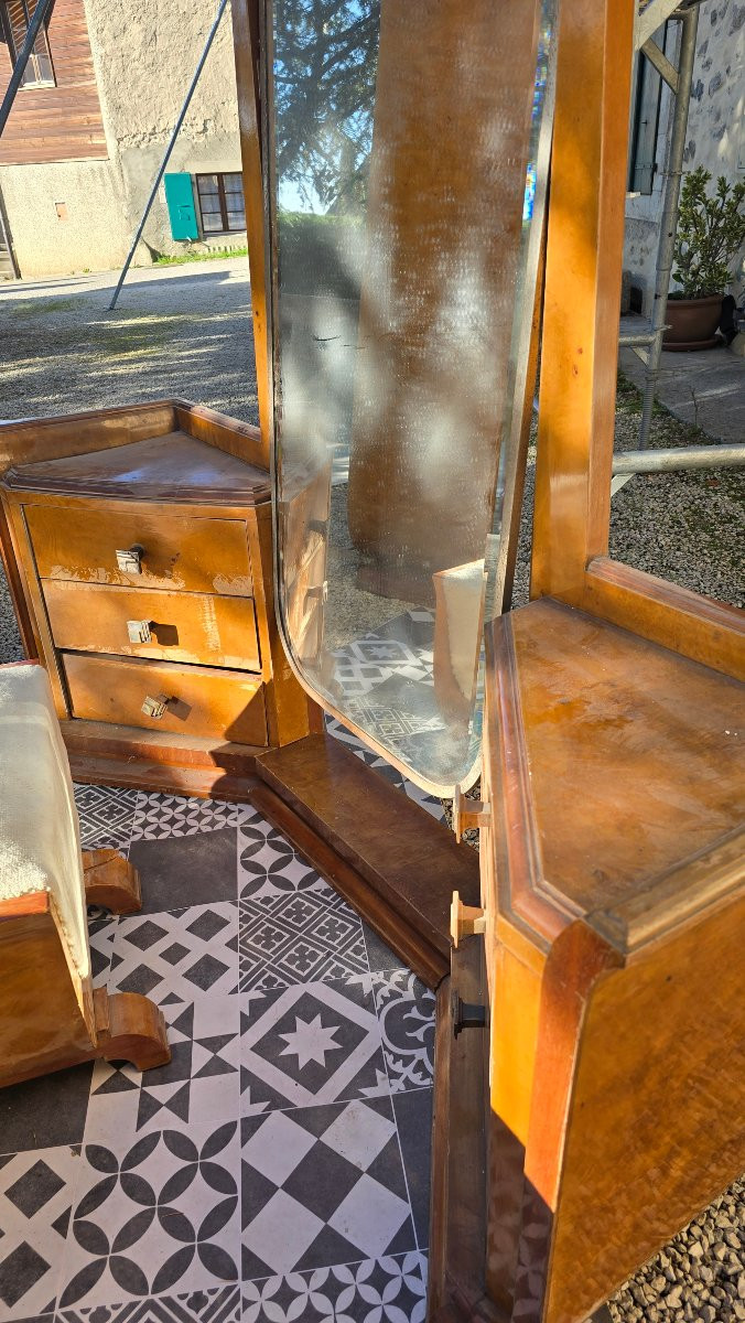 Chambre à coucher art deco complète -photo-4
