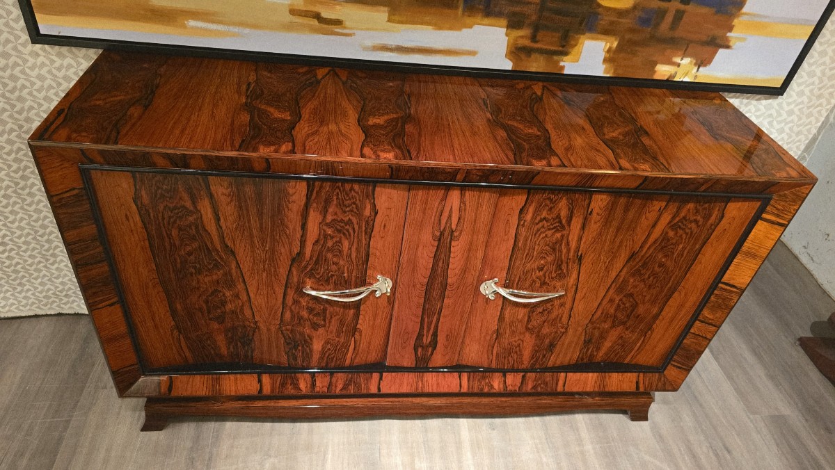 Art Deco Sideboard In Rio Rosewood 