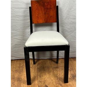Six Art Deco Rio Rosewood Chairs