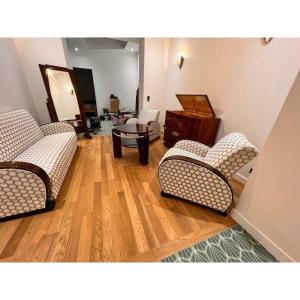 Art Deco Sofa And Club Armchairs Living Room In Rio Rosewood