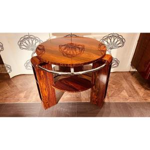 Rio Rosewood Art Deco Coffee Table