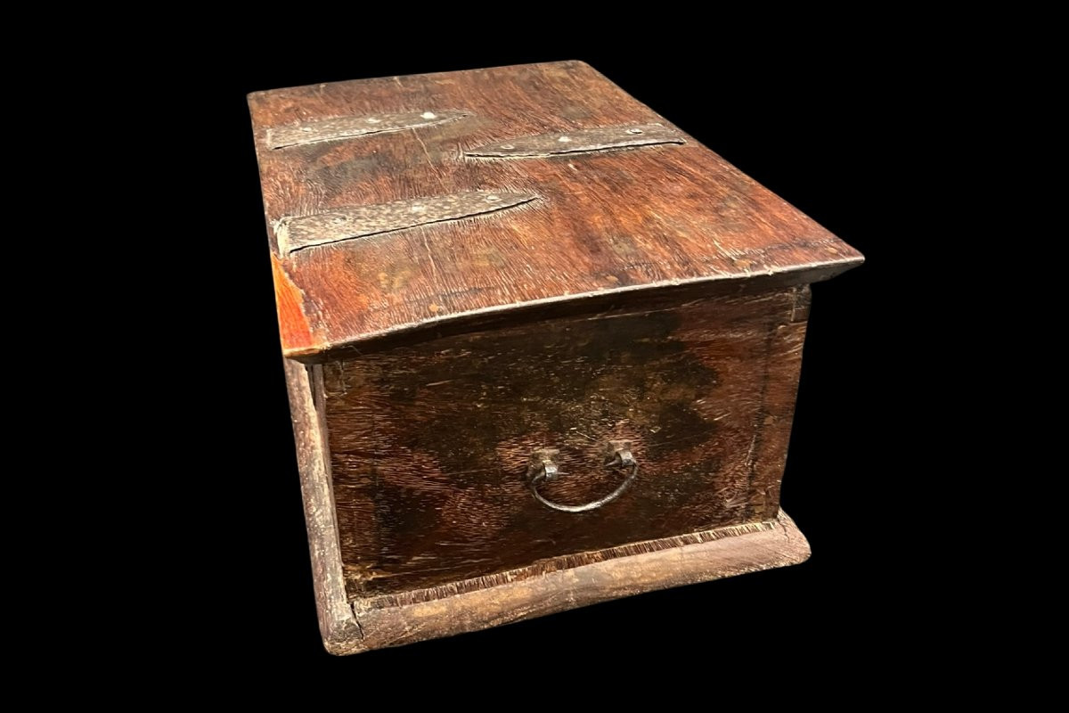 Grand coffret en chêne-photo-1