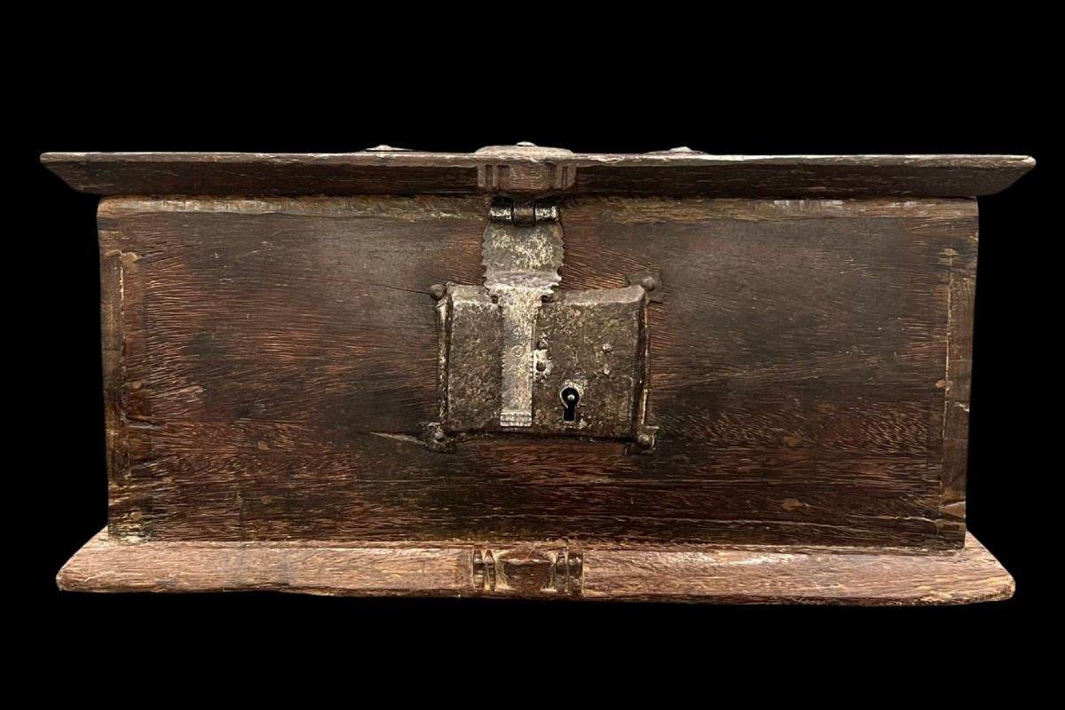 Grand coffret en chêne