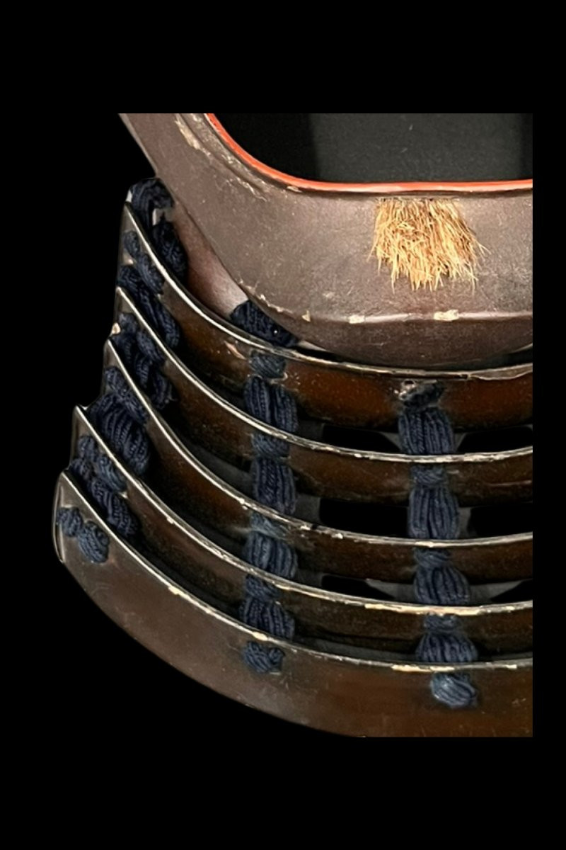 Mempo (half-mask), Samurai Mask, Japan Edo Period (1603-1868)-photo-3