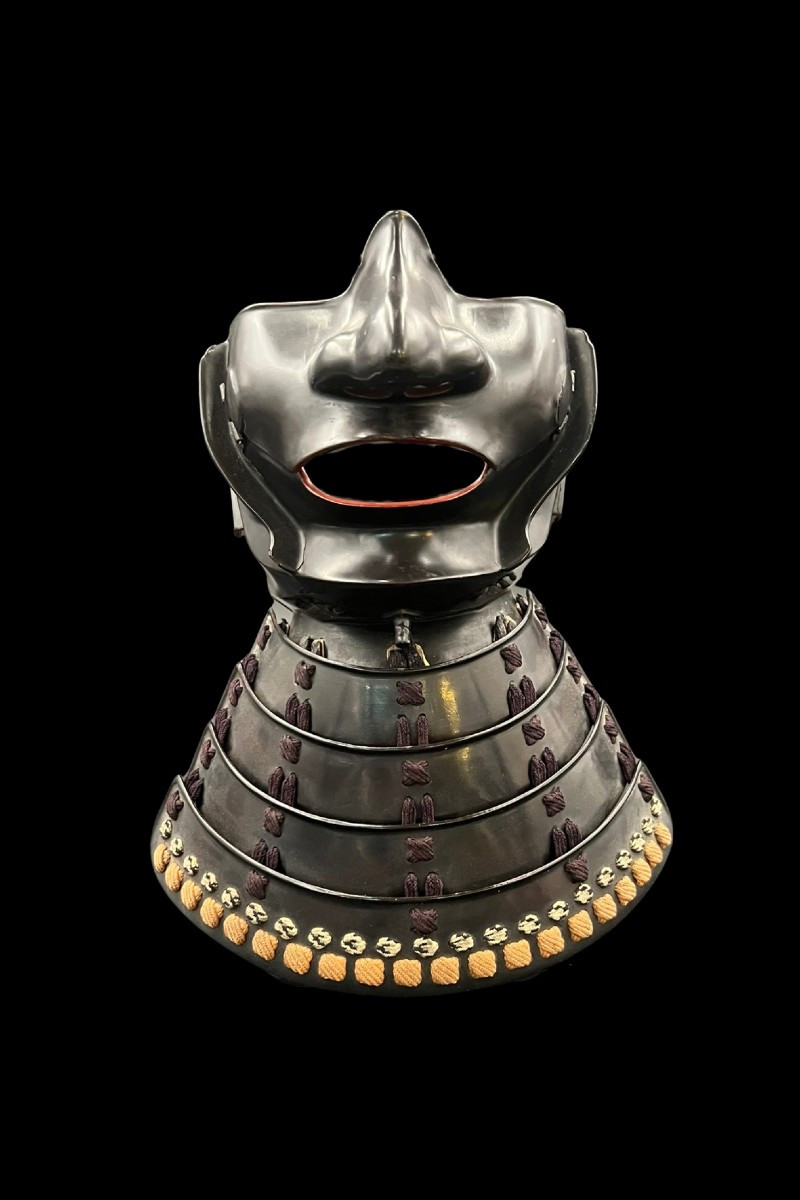 Mempo, masque de samouraï, JAPON Epoque SHOWA