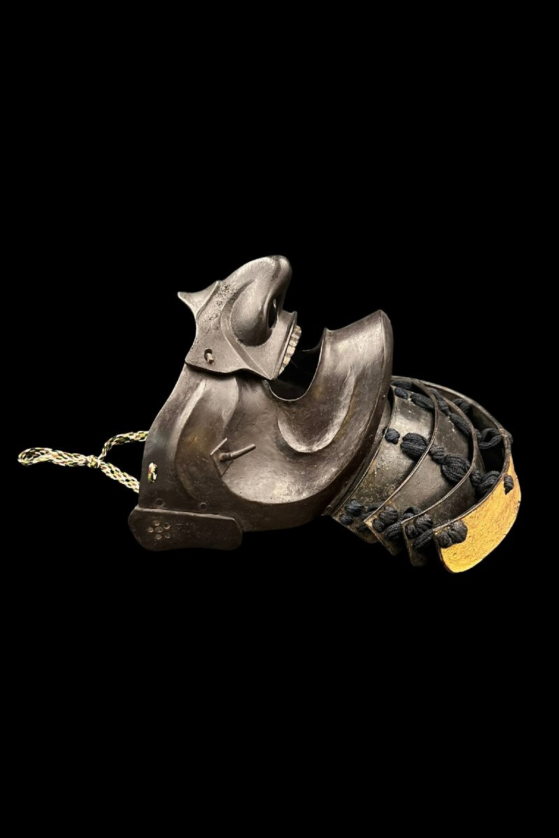Mempo, Samurai Mask, Japan Edo Period (1603-1868)-photo-4