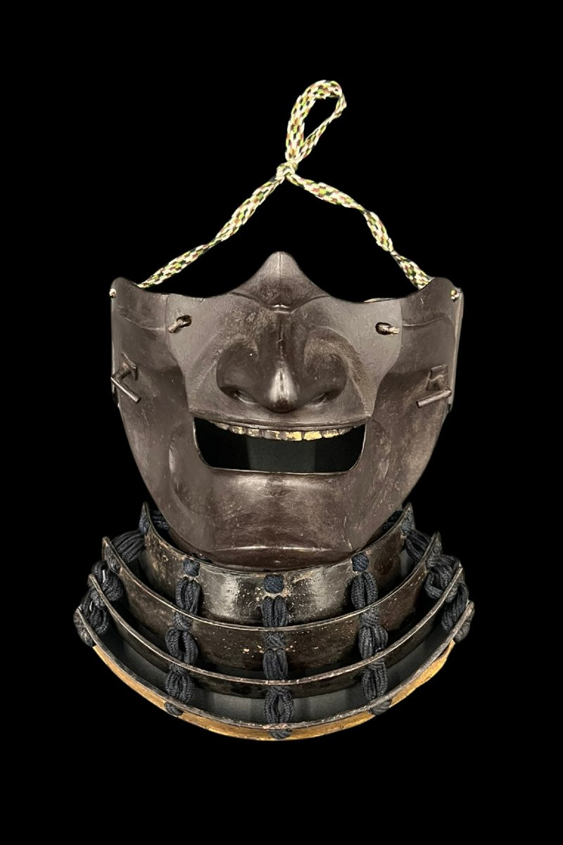 Mempo, Samurai Mask, Japan Edo Period (1603-1868)-photo-3