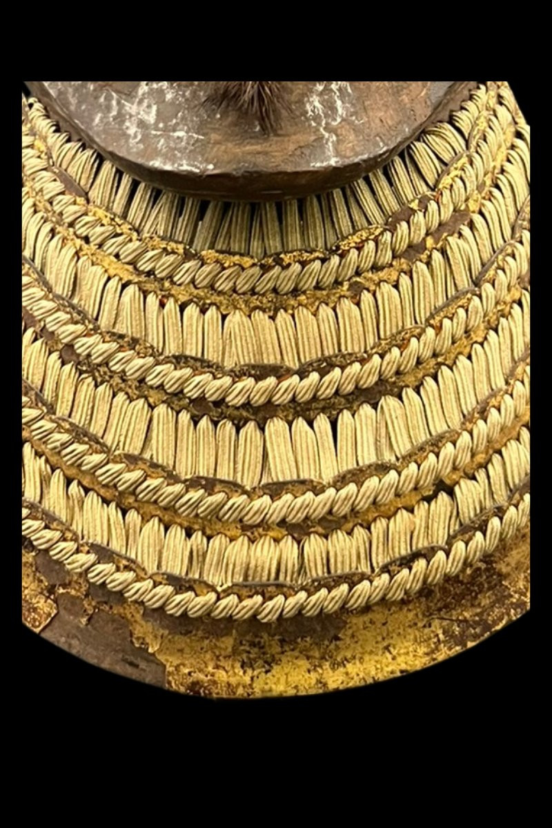 Mempo, Half-mask Of A Samurai, Japan Edo Period (1603-1868)-photo-3