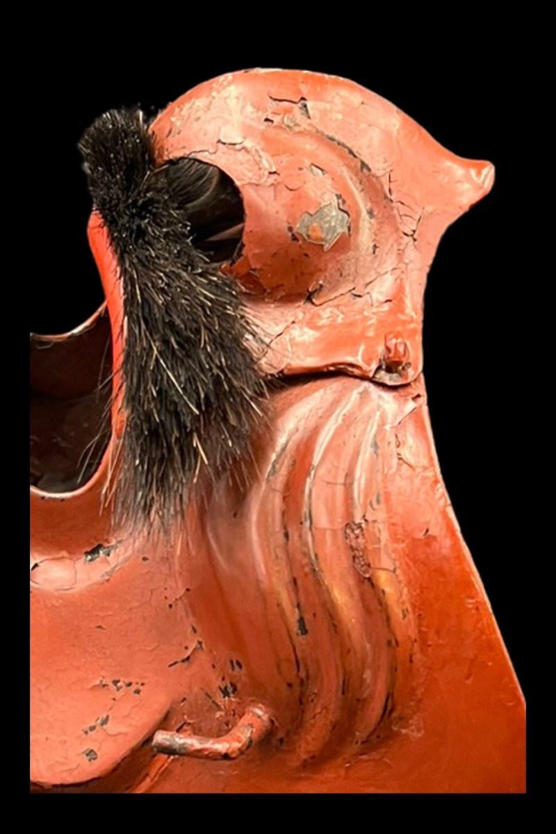 Mempo, masque de samouraï, JAPON Epoque EDO (1603-1868)-photo-4