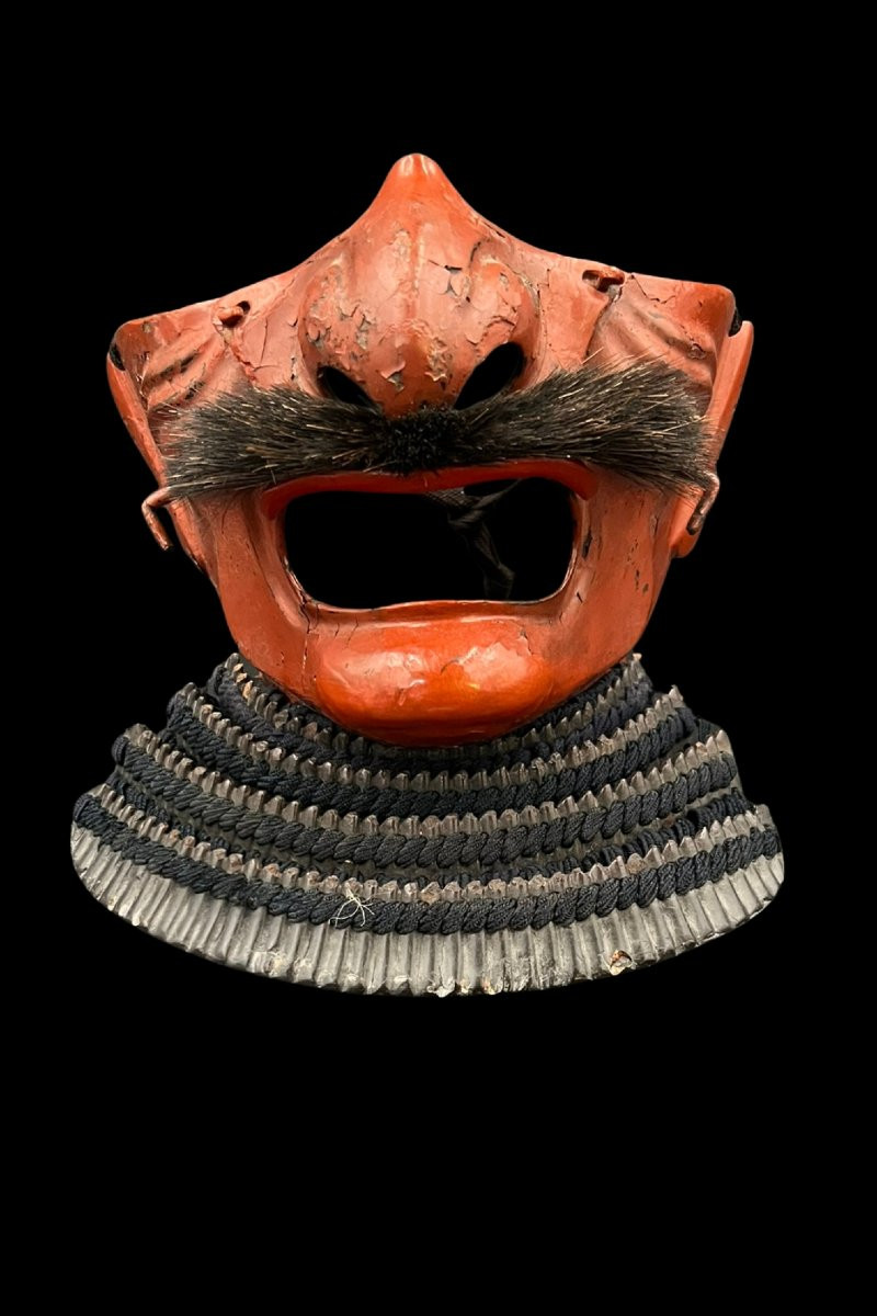 Mempo, masque de samouraï, JAPON Epoque EDO (1603-1868)-photo-4