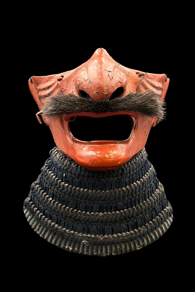 Mempo, masque de samouraï, JAPON Epoque EDO (1603-1868)