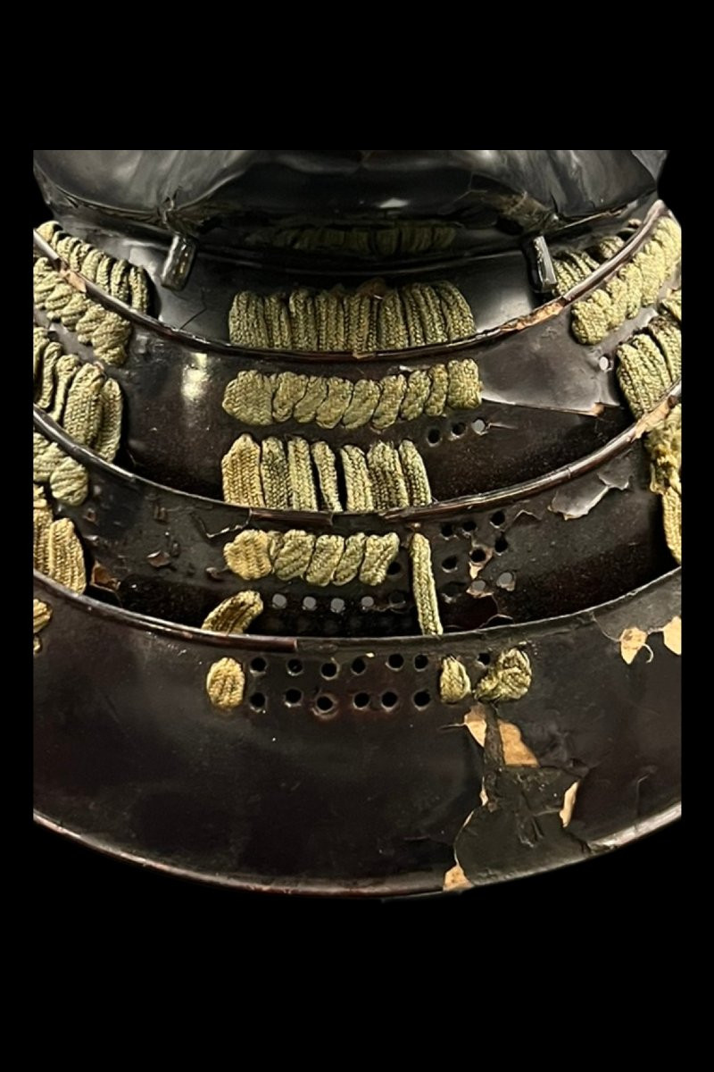 Mempo, Half-mask Of A Samurai, Japan Edo Period (1603-1868)-photo-2