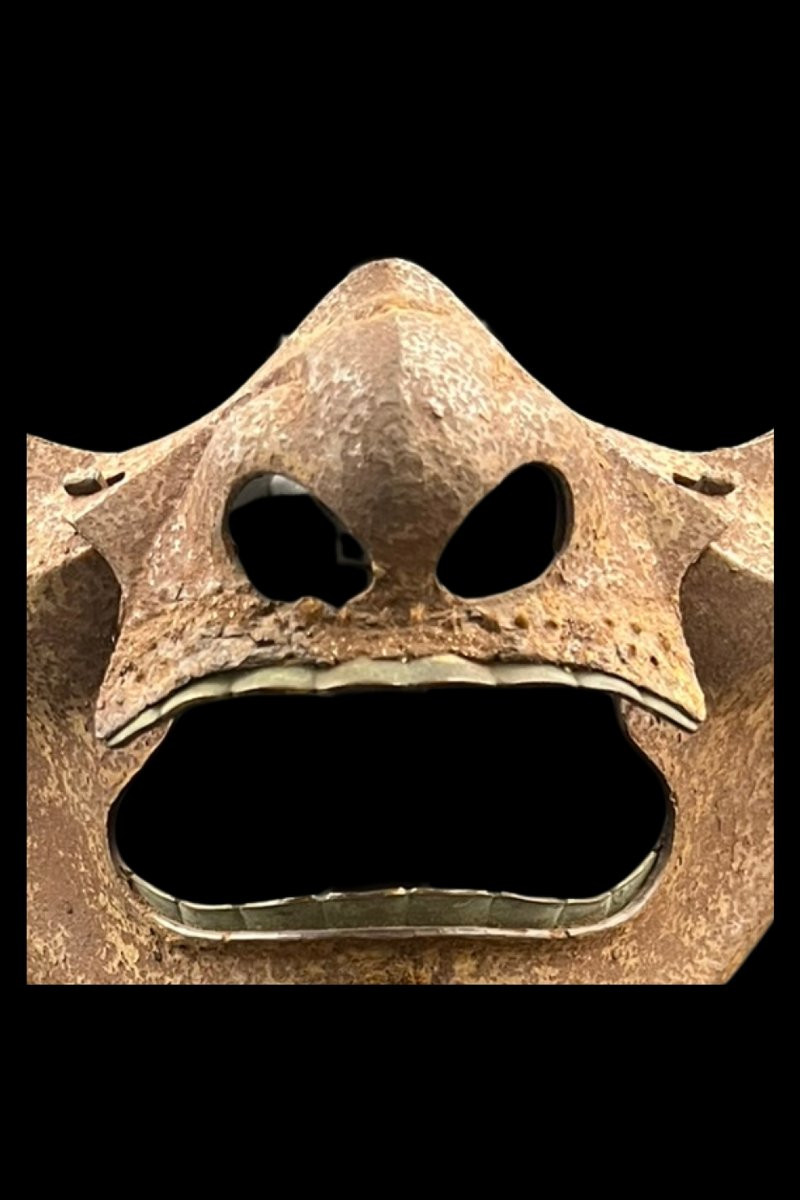 Mempo, masque de samouraï, JAPON Epoque EDO (1603-1868)-photo-2