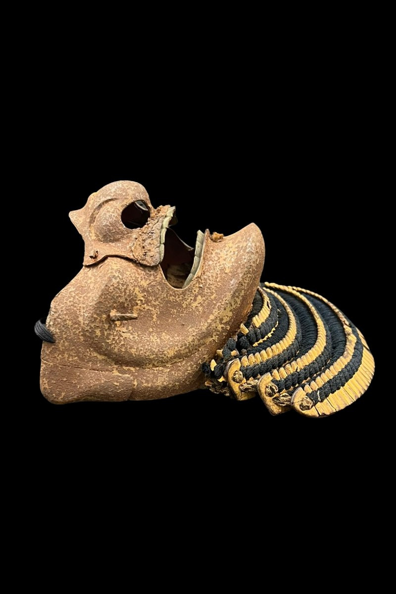 Mempo, masque de samouraï, JAPON Epoque EDO (1603-1868)-photo-1